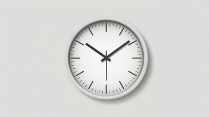 Modern Minimal Clock Icon Design with Clean Lines and Premium Quality for Professional Corporate Branding and Digital Marketing Content