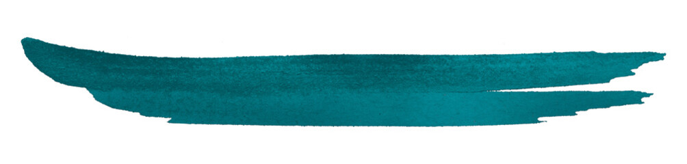 Fototapeta premium green watercolor background. Artistic hand paint. Isolated on transparent background.
