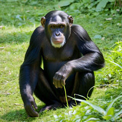 Common chimpanzee (Pan troglodytes)