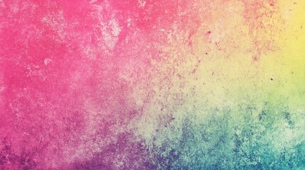 Fototapeta premium Pink yellow magenta green grainy gradient background noise texture abstract retro grunge banner header design