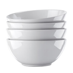 Stack of Neutral Colored Ceramic Bowls