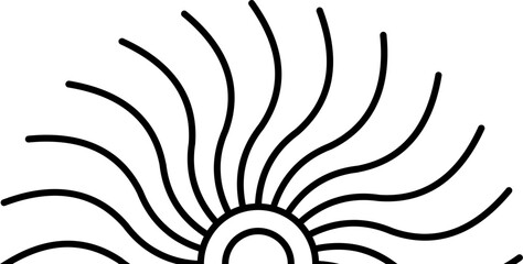 Vintage Sunburst Vector Icons – Perfect for Branding