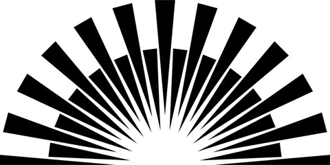 Vintage Sunburst Vector Icons – Perfect for Branding