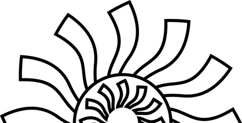 Vintage Sunburst Vector Icons – Perfect for Branding