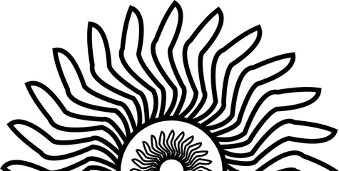 Vintage Sunburst Vector Icons – Perfect for Branding