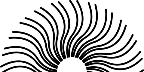 Vintage Sunburst Vector Icons – Perfect for Branding