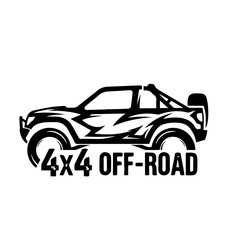 Obraz premium 4x4 Off-Road Car Illustration