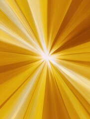 Obraz premium Radiant beams of golden light extend outward from a central source, creating a lively and energetic atmosphere filled with warmth and brightness.