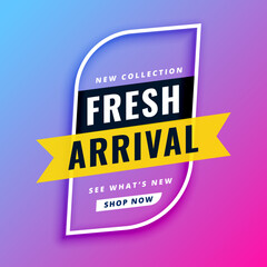 latest and fresh arrival sale offer templates for fashion stores