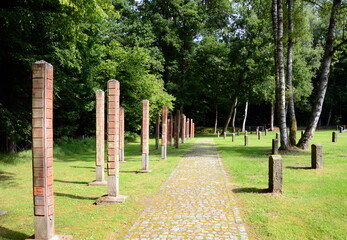 War Cemetery in the Village Oerbke, Lower Saxony
