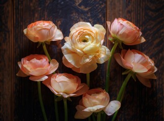 A bouquet of yellow flowers with a few pink flowers in the middle
