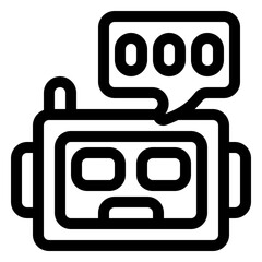 Chatbot icon
