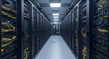 Server room interior