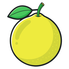 Fresh and vibrant lemon illustration ready for your designs, perfect for juice labels, healthy eating campaigns, and zesty summer promotions!