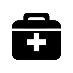 Obraz premium First aid kit icon isolated on transparent background