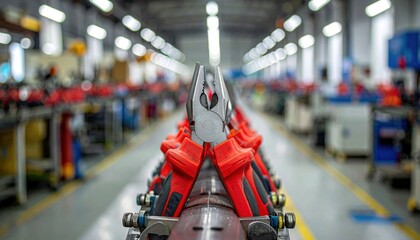 Pliers in a Factory