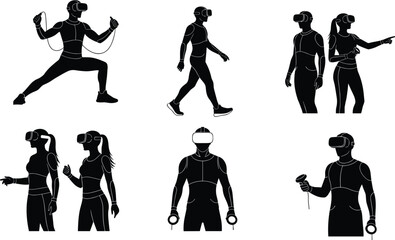 Drone and camera silhouettes, teamwork photography, drone operator, tripod filming, outdoor