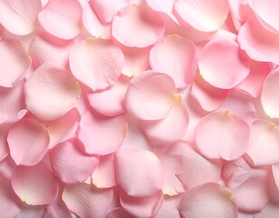 Delicate rose petals, soft pink hues