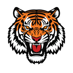 Obraz premium tiger head artwork