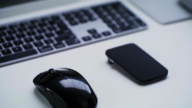 computer mouse and keyboard