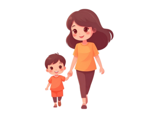 Multicolored Puzzle Ribbon for Autism Awareness, Angled View, Isolated