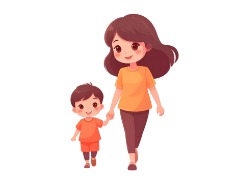 Multicolored Puzzle Ribbon for Autism Awareness, Angled View, Isolated