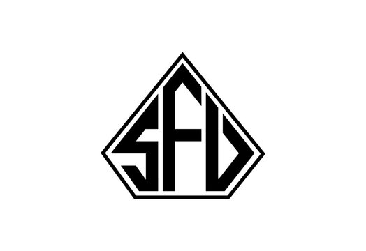 SFU Custom Monogram Logo Design.