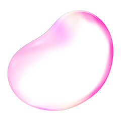 Abstract Iridescent Bubble transparent high quality closed-up	