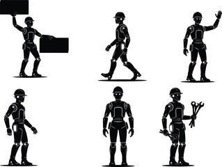 robot, humanoid, android, cyborg, machine, futuristic, automation, technology, artificial,