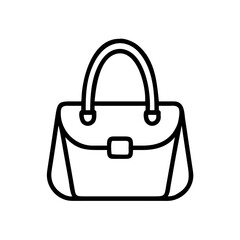 Stylish Handbag Fashion Accessory Icon For Web And Graphic Design