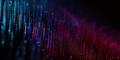 Digital background for tech, AI, data, audio, graphics, etc.