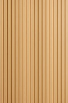 Vertical ribbed texture of light brown wood paneling with subtle shadows and highlights creating a warm natural background