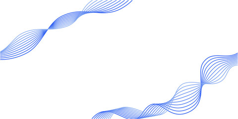 滑らかな曲線の背景素材イラスト