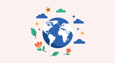 Fototapeta premium Protecting our planet is crucial for a sustainable future for all living things on Earth.