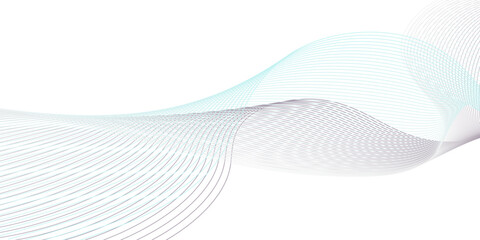 A minimal abstract illustration featuring cyan and violet gradient wave lines flowing gracefully across a white canvas. The design conveys fluidity, balance, and modern elegance, 