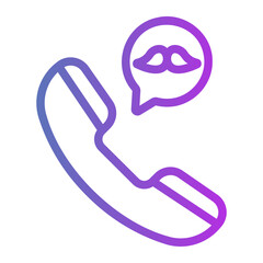 call Gradient icon