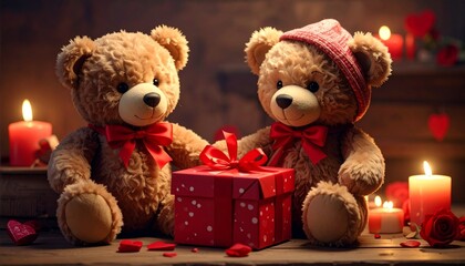 Cute Teddy Bear Valentine’s Gift