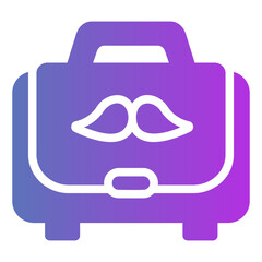 suitcase Gradient icon