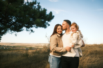 Family Bonding in Nature Cherishing Togetherness Through Beautiful Moments and Memories