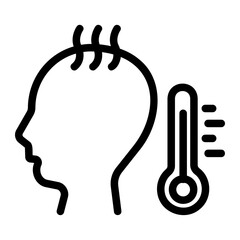 termometer Line Icon