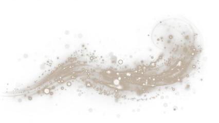 Abstract beige swirl overlay with soft bokeh effects and delicate textures, ideal for creative design projects and enhancing visual storytelling with copy space