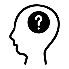 confusion Solid icon