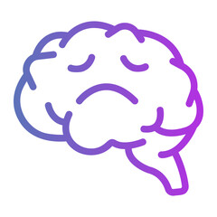 sad Gradient icon