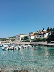 Obraz premium mediterranean blue water ocean beach