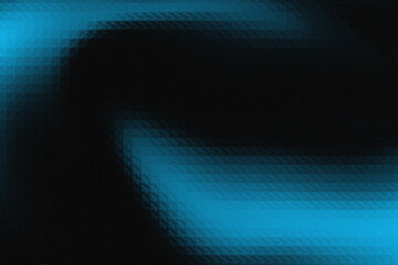 Obraz premium Abstract blue and black swirls of light
