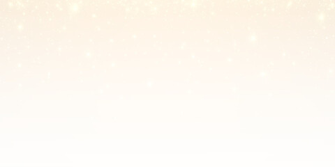 Beautiful Golden Sparkles Glitter Overlay Background in PNG format with a transparent background for your designs