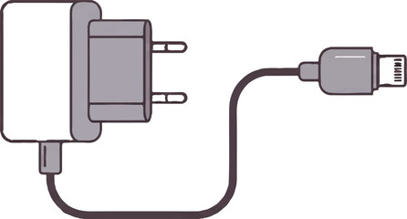 cable, technology, usb, computer, plug Art & Illustration