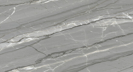 Elegant gray marble texture with natural veins for interiors and backgrounds