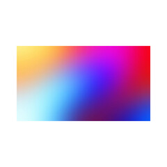Vibrant Gradient Color Palette Abstract Background.