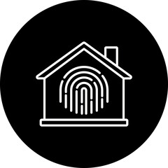 Fingerprint Scan Icon